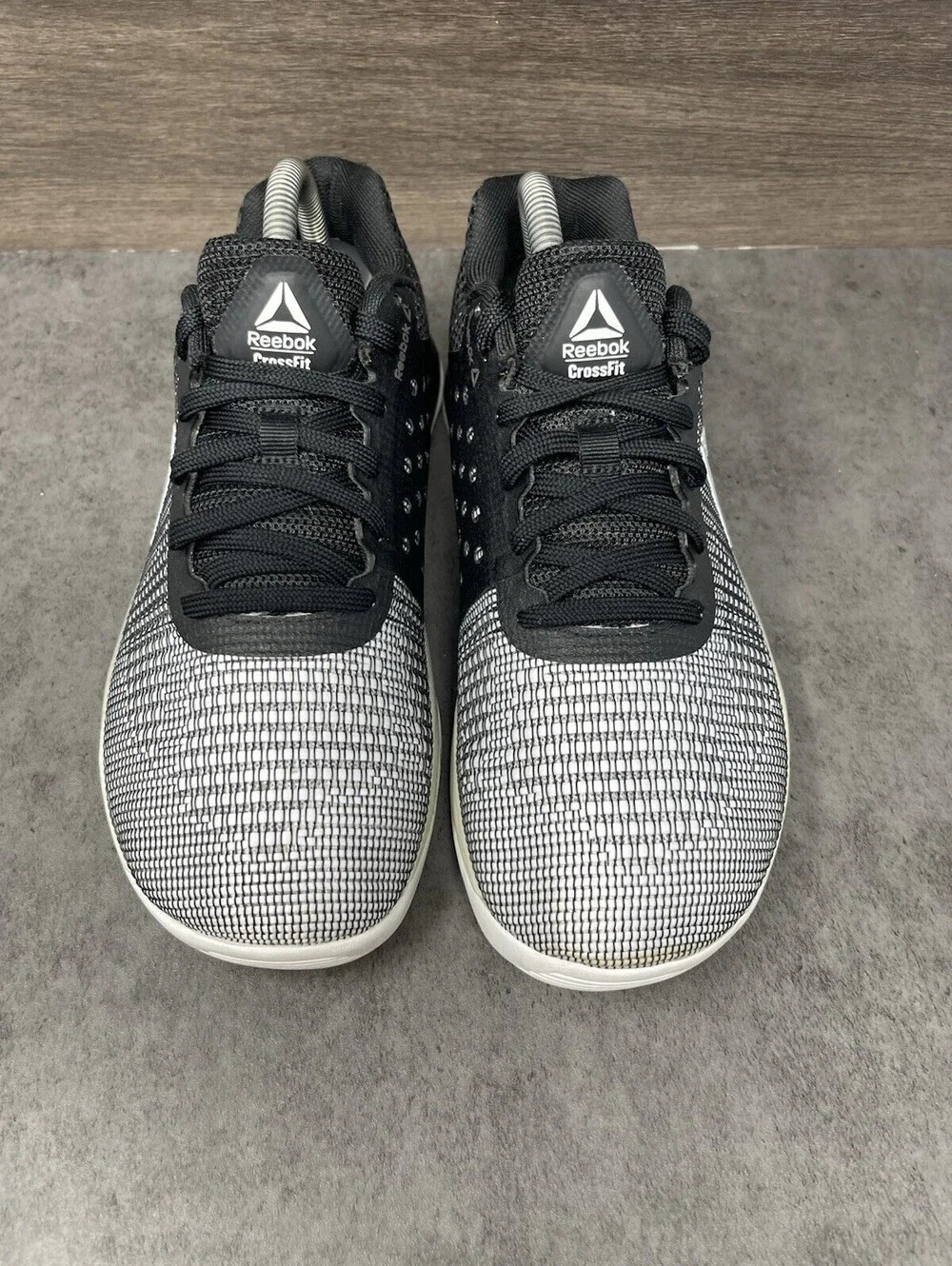 Reebok CrossFit Nano 7.0 Size 9 Womens Black White Cross Training BS8352